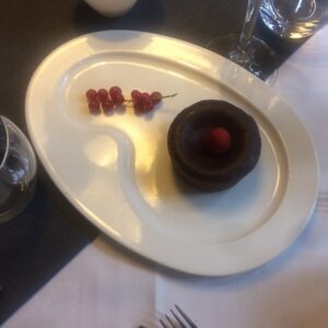 Juste cuit chocolat du restaurant La souris d'agneau